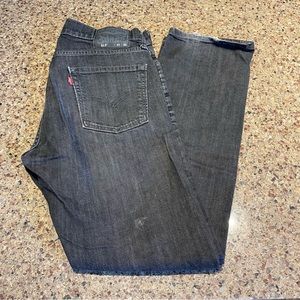 Black pair of Levi jeans W 30, L 30